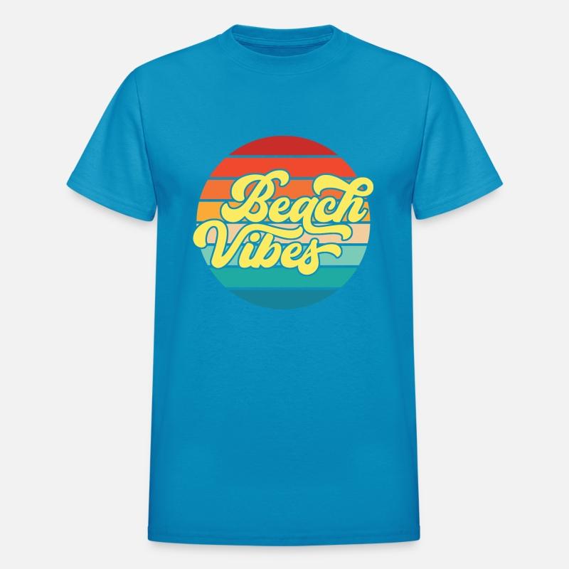 Retro Styled Summer Beach Vibes Design