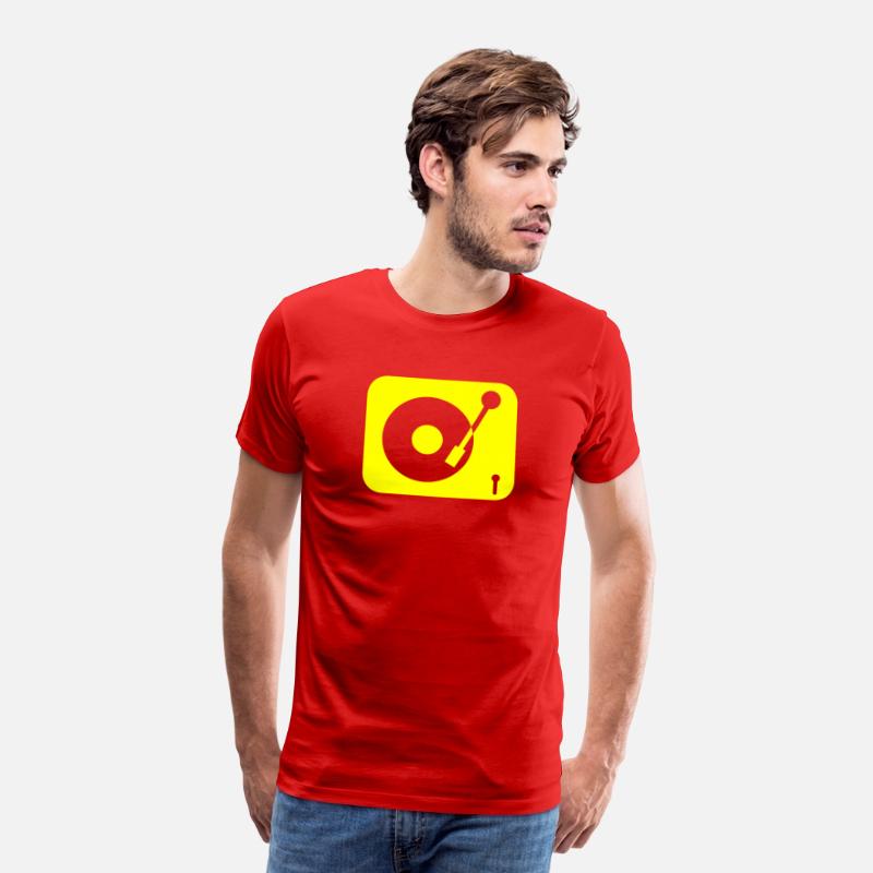 retro T-Shirt Vinyl record Dj Turntables