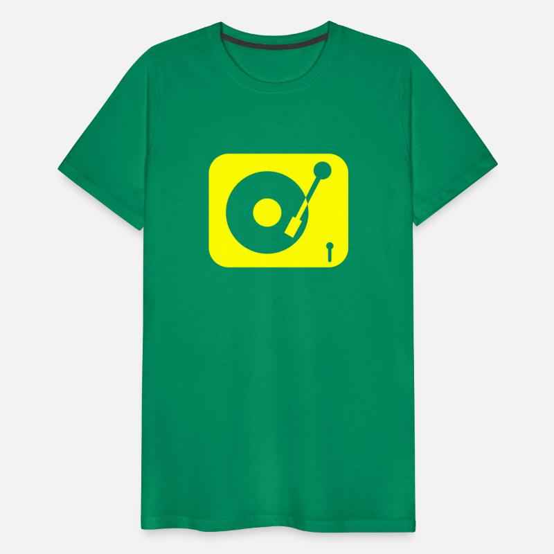 retro T-Shirt Vinyl record Dj Turntables