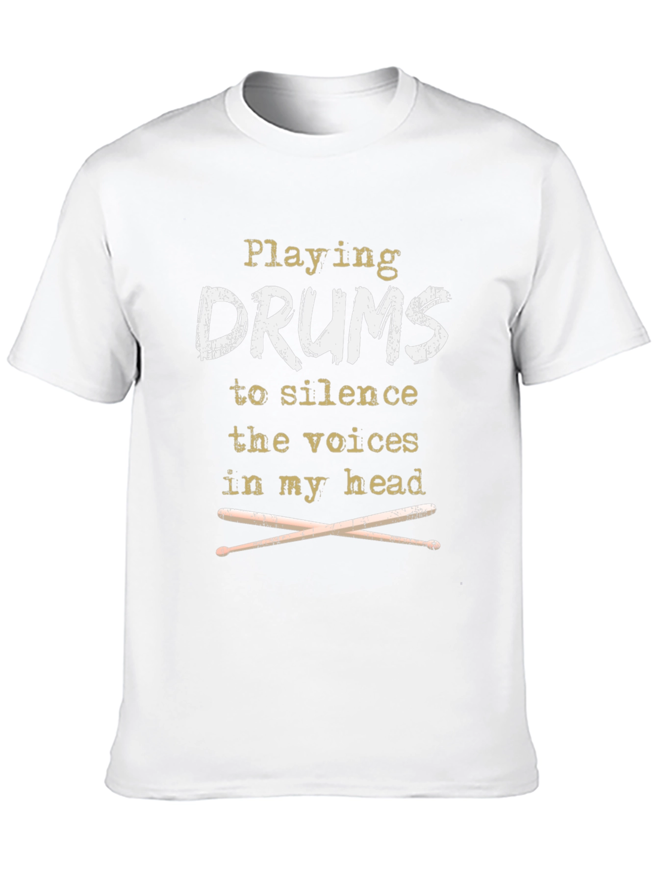 Drummer T-Shirt - Silence the Voices