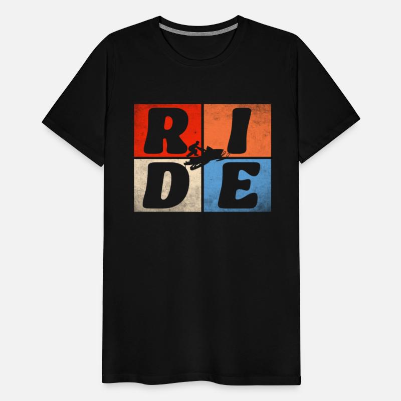 RIDE Snowmobile Silhouette Snow Rider