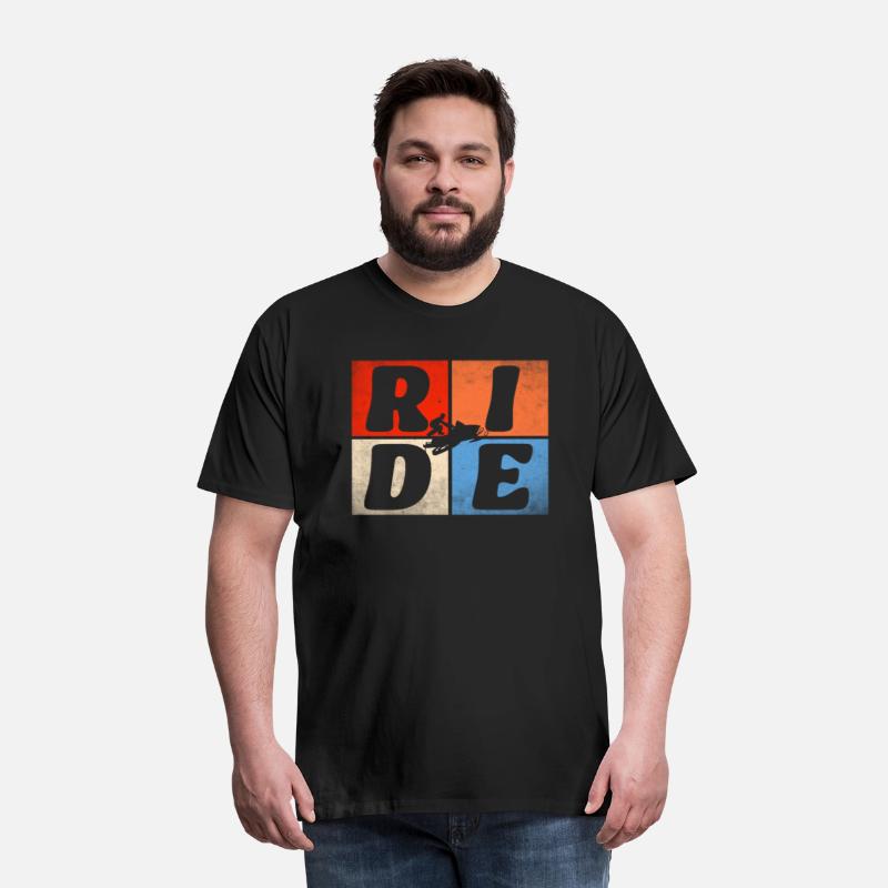 RIDE Snowmobile Silhouette Snow Rider