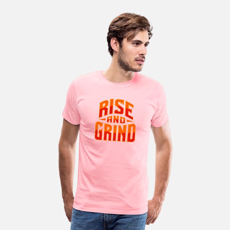 Rise and Grind - Bold Motivational Typography Desi