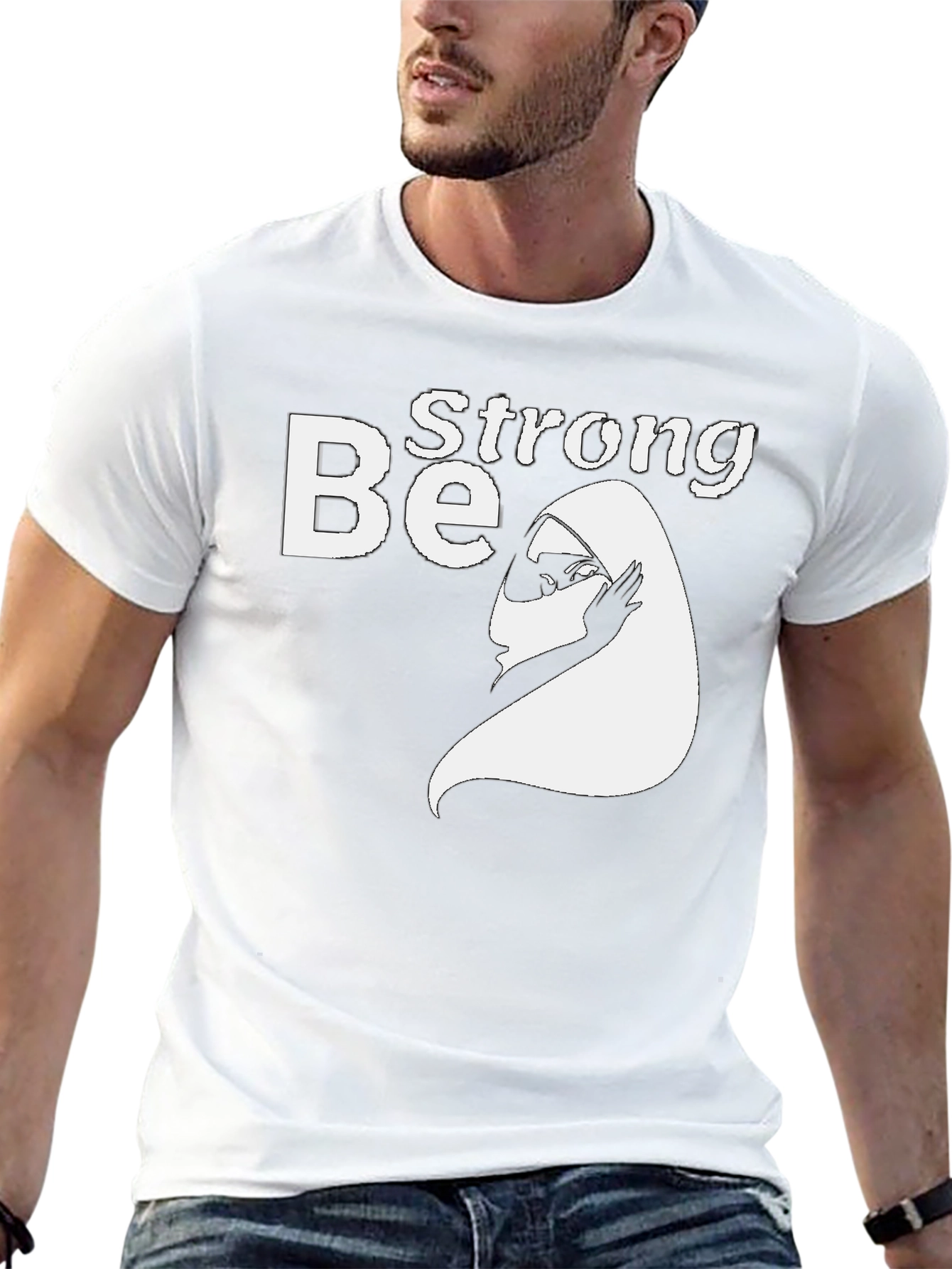 Be Strong T-Shirt - Empowering Graphic Tee