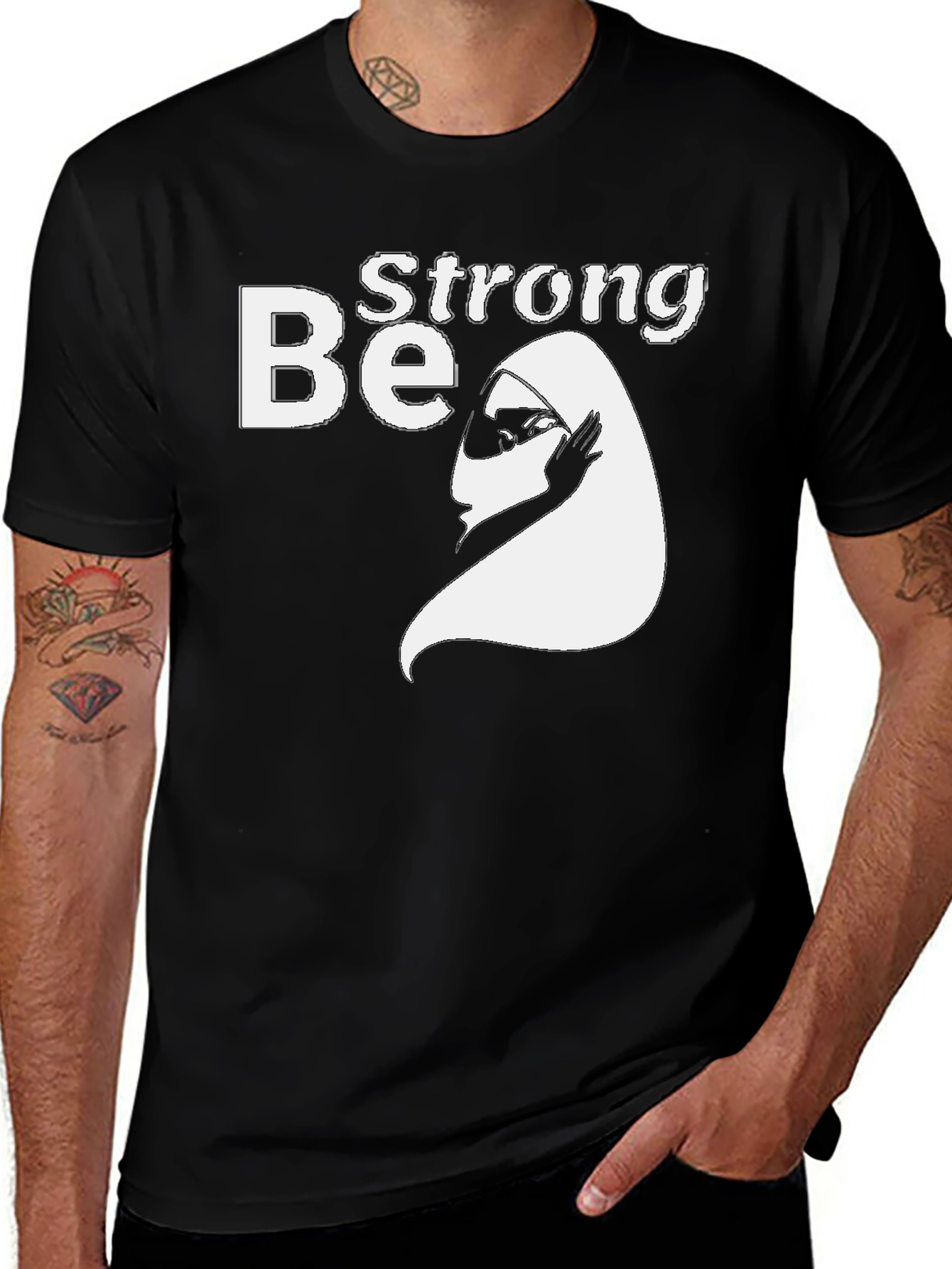 Be Strong T-Shirt - Empowering Graphic Tee