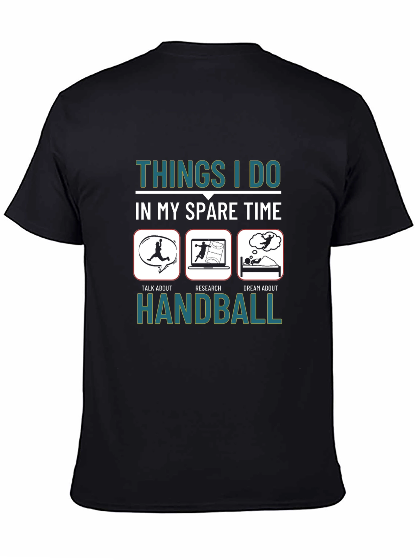 Handball Spare Time Hobby Graphic T-Shirt