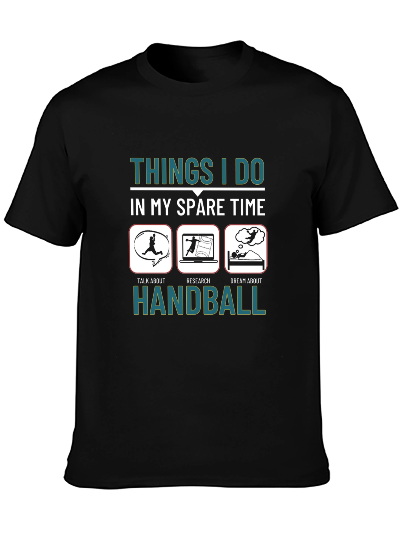 Handball Spare Time Hobby Graphic T-Shirt
