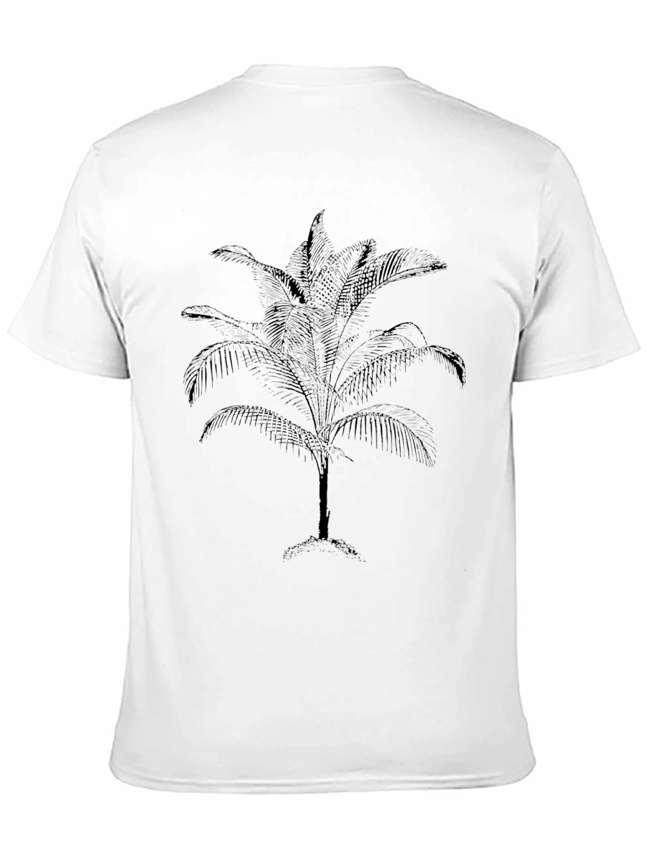 Black Palm Tree Graphic Tee