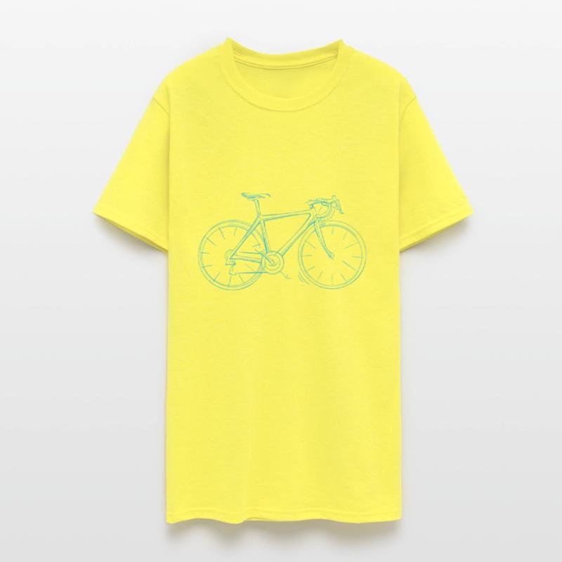 Road Bike Bicycle Sketch Shirt