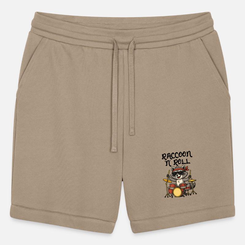 Rockstar Raccoon Drummer Design