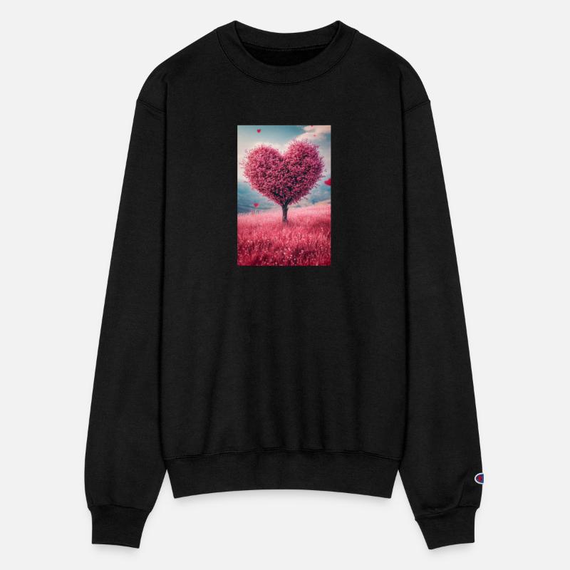 Romantic Heart Tree in Bloom