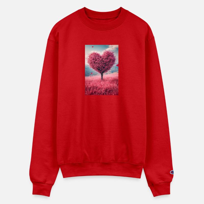 Romantic Heart Tree in Bloom