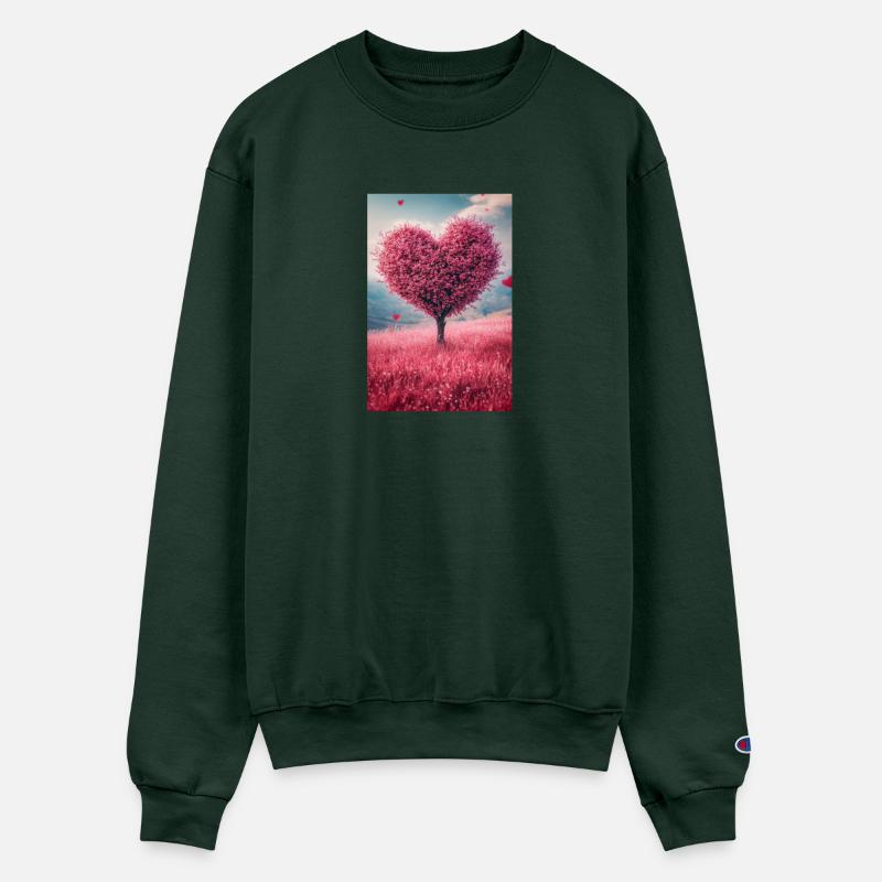 Romantic Heart Tree in Bloom