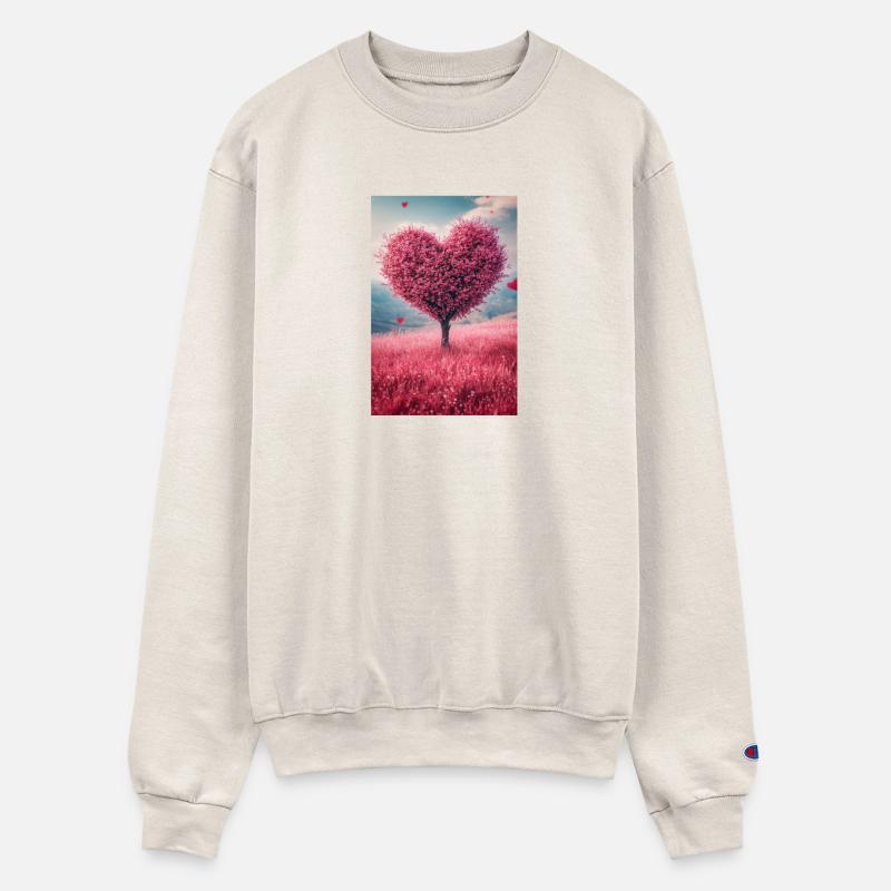 Romantic Heart Tree in Bloom