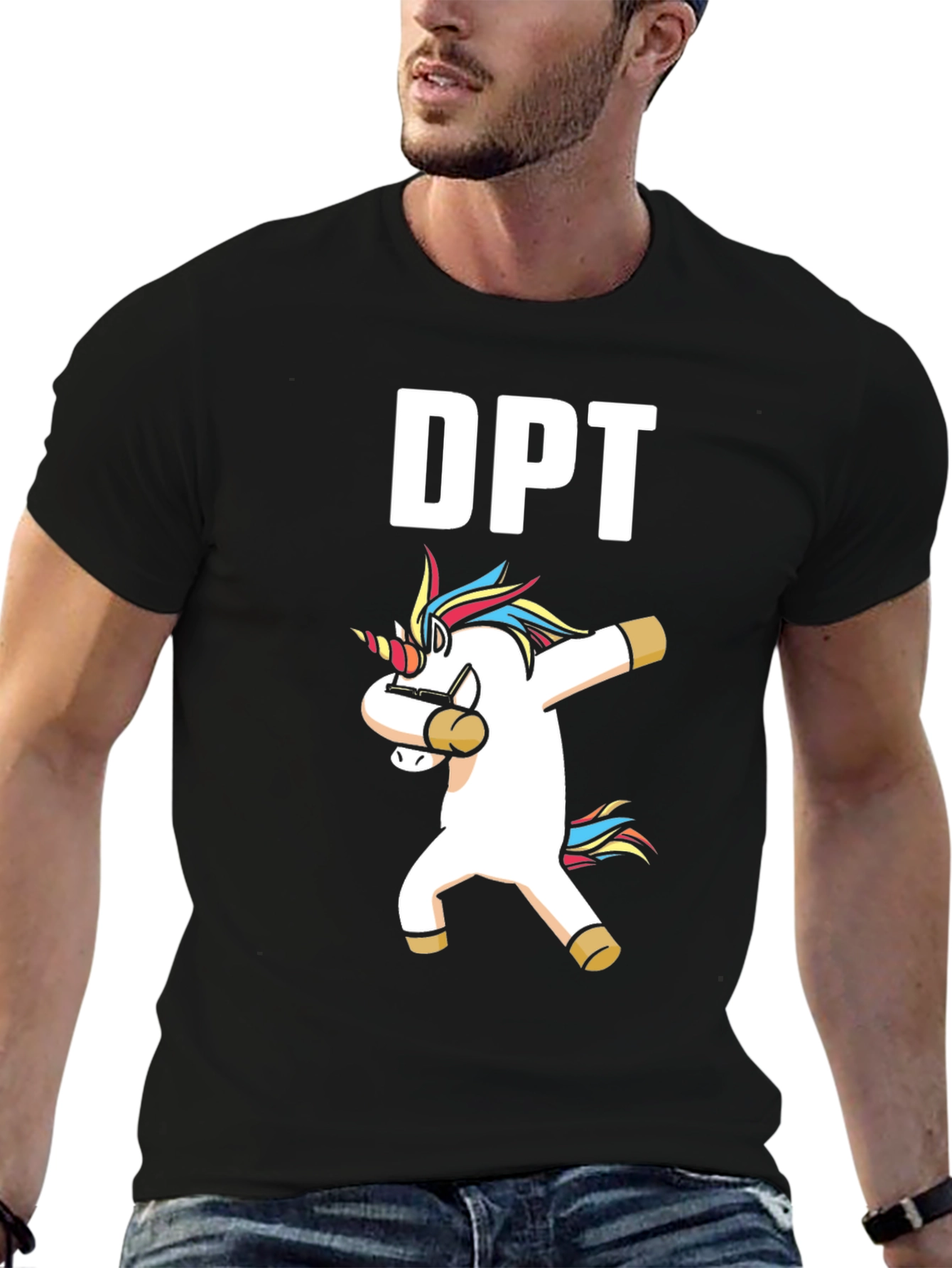 DPT Unicorn Dab Funny T-Shirt