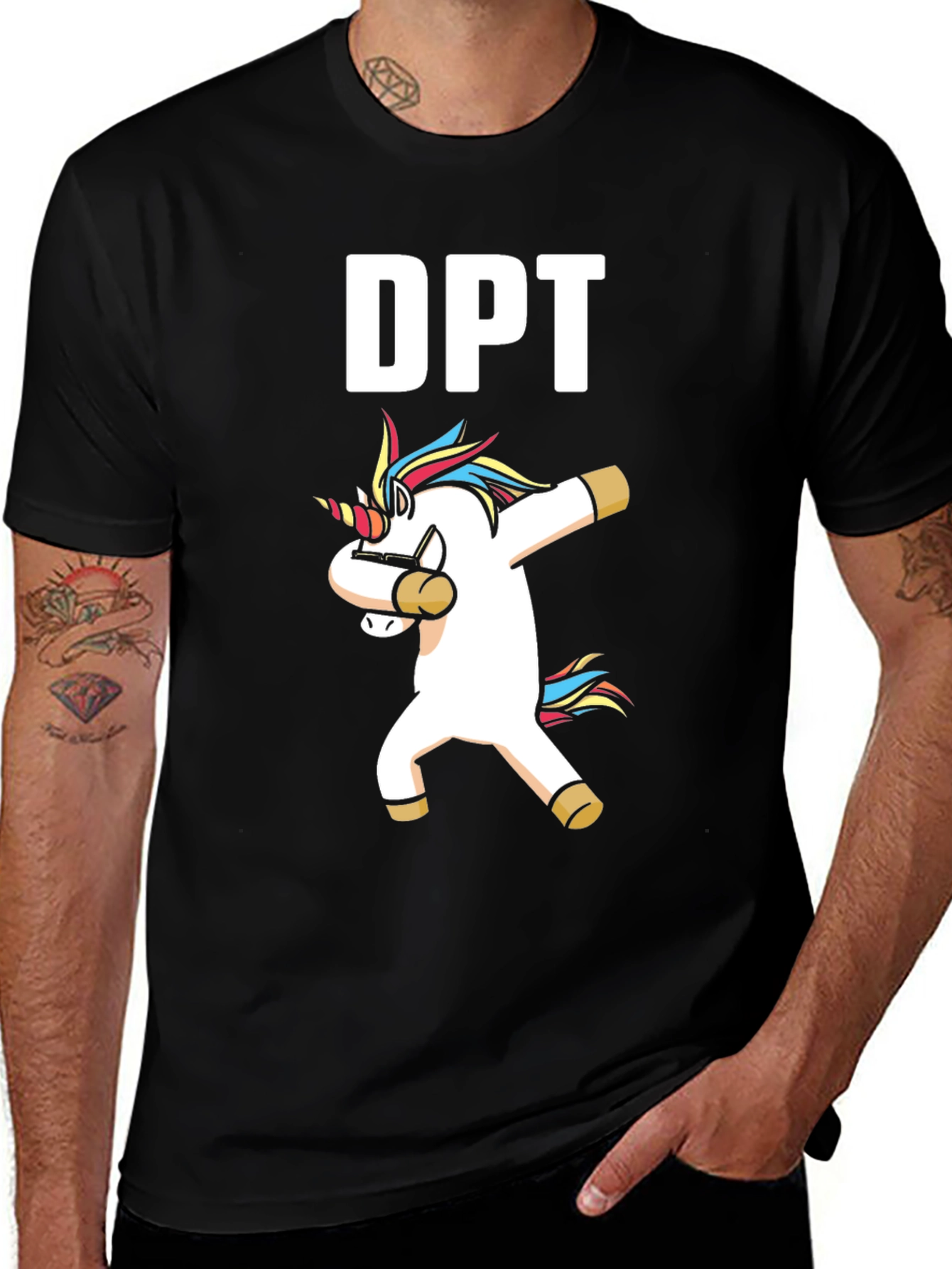 DPT Unicorn Dab Funny T-Shirt