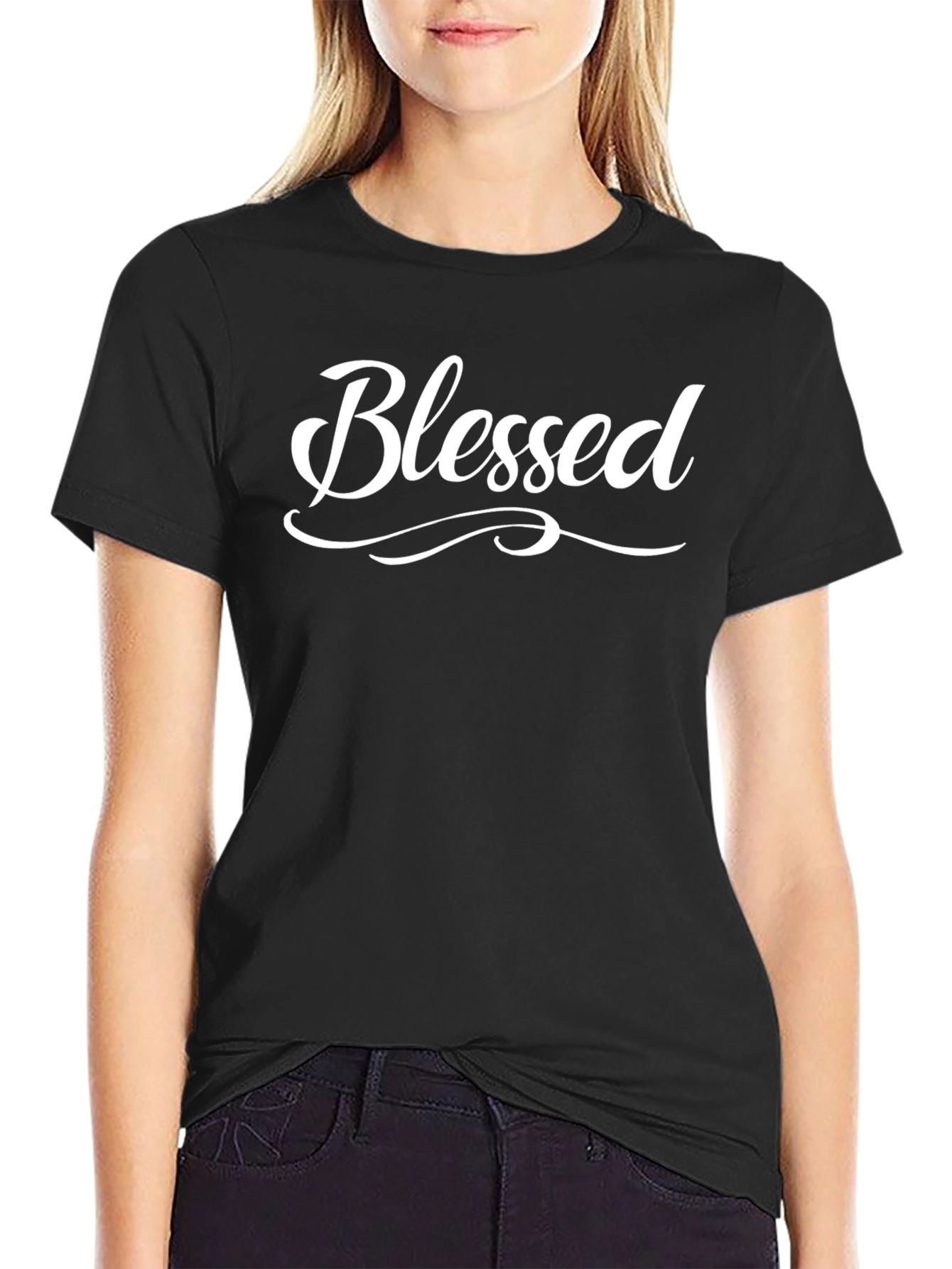 Blessed Graphic Tee - Soft Cotton T-Shirt
