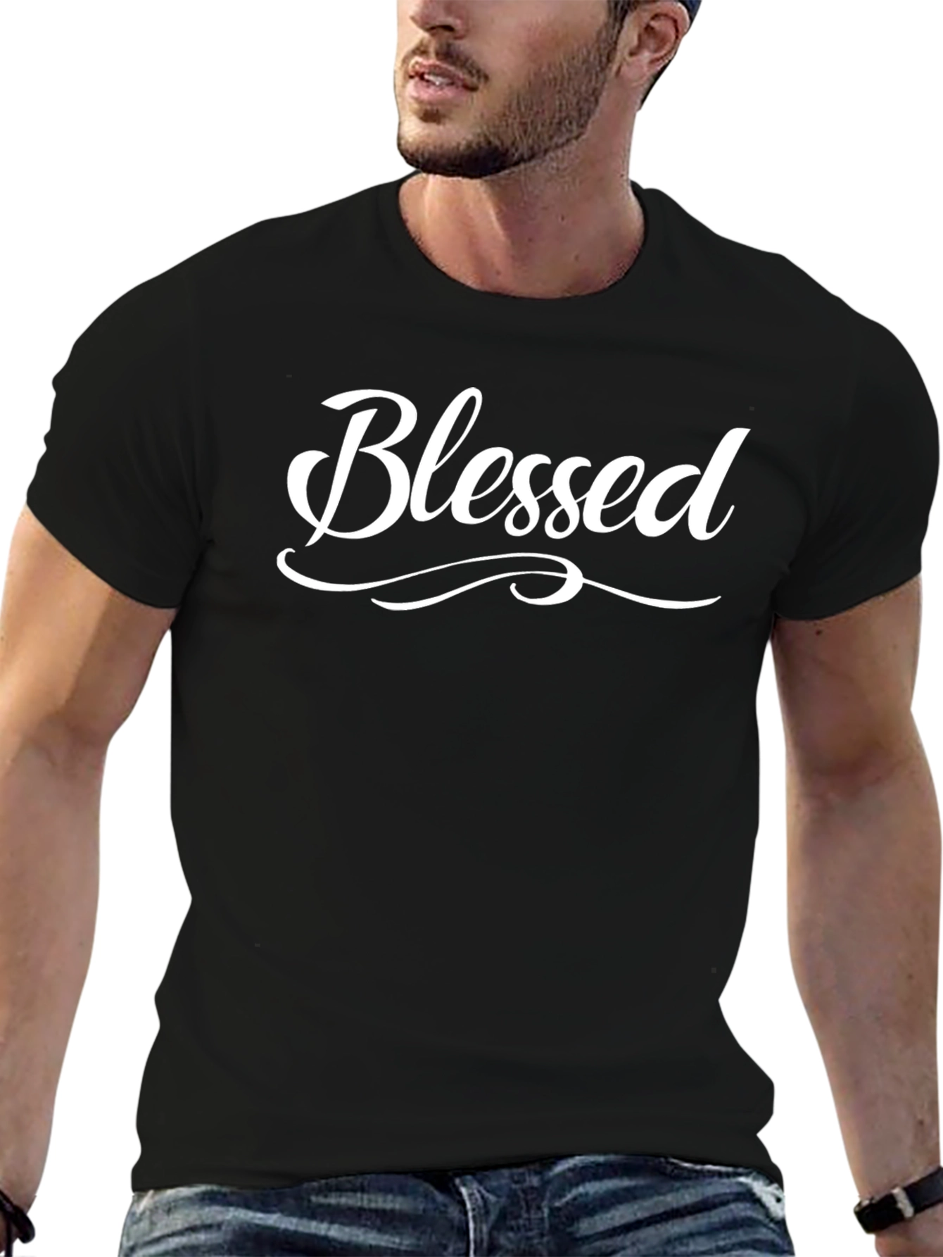 Blessed Graphic Tee - Soft Cotton T-Shirt