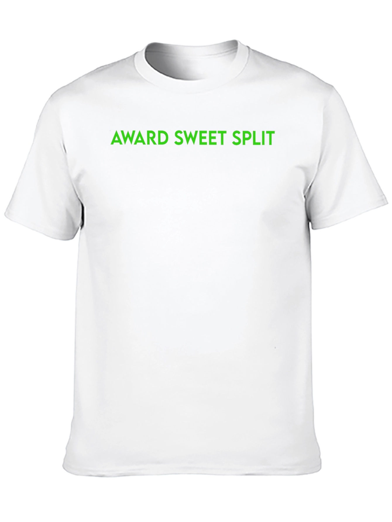 Award Sweet Split Black T-Shirt