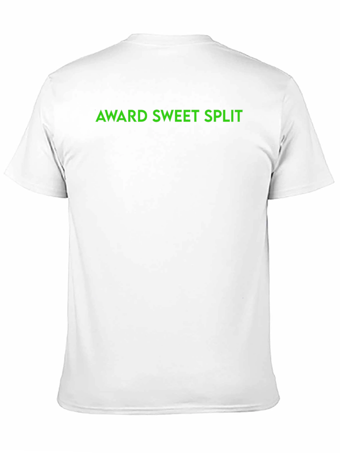 Award Sweet Split Black T-Shirt