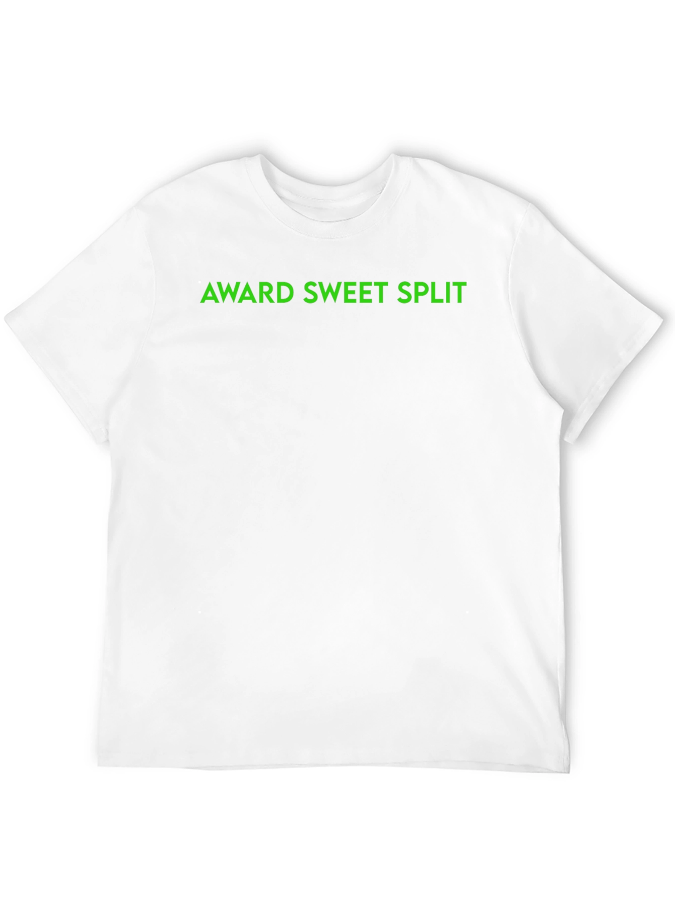 Award Sweet Split Black T-Shirt