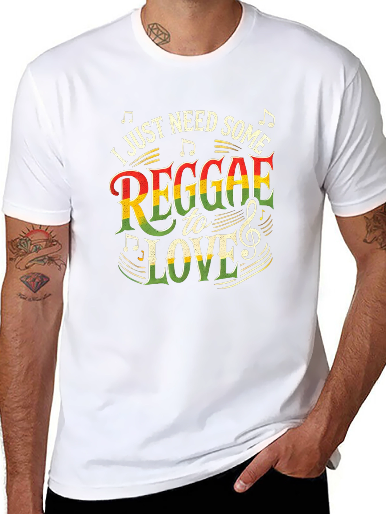 Reggae Music Graphic T-Shirt