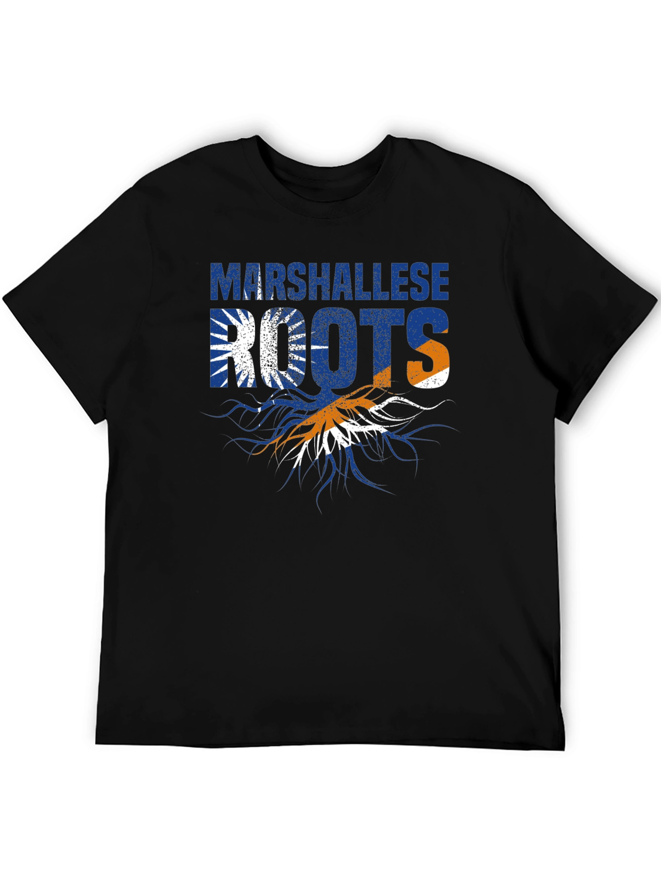 Marshallese Roots Black T-Shirt