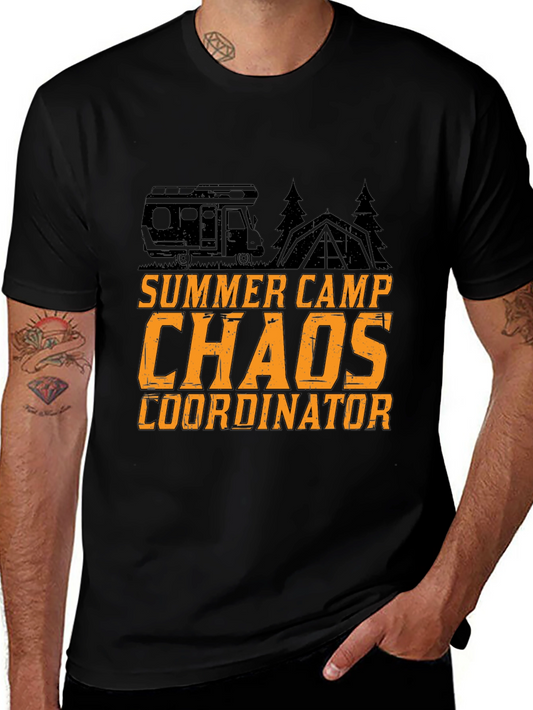 Summer Camp Chaos Coordinator Graphic T-Shirt