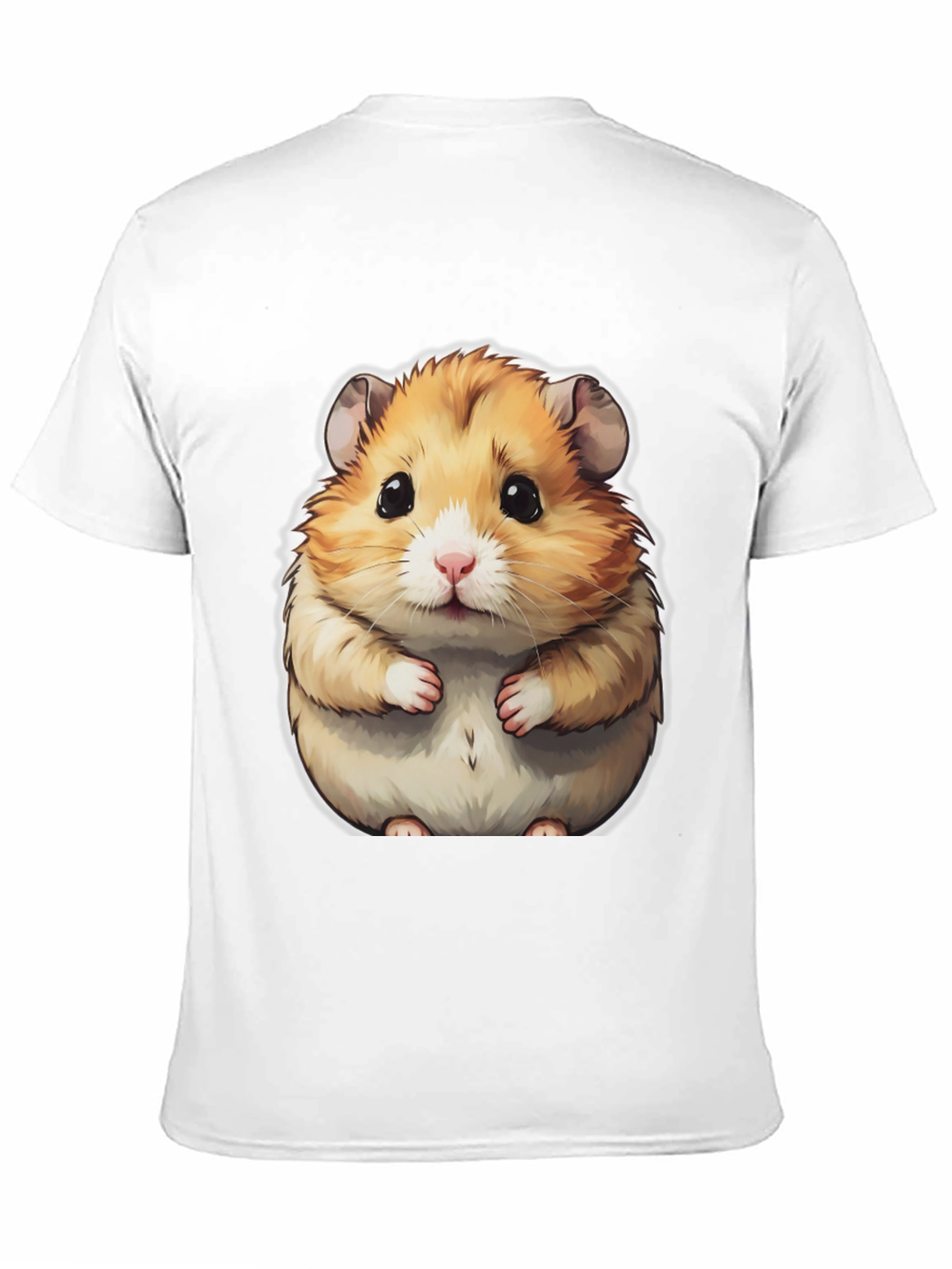 Cute Hamster Graphic Tee - Soft Cotton Blend