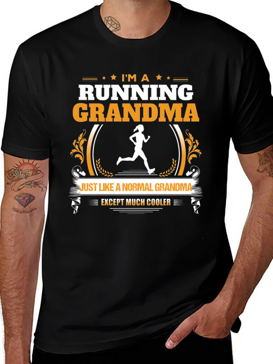 Running Grandma T-Shirt - Cool Gift Idea