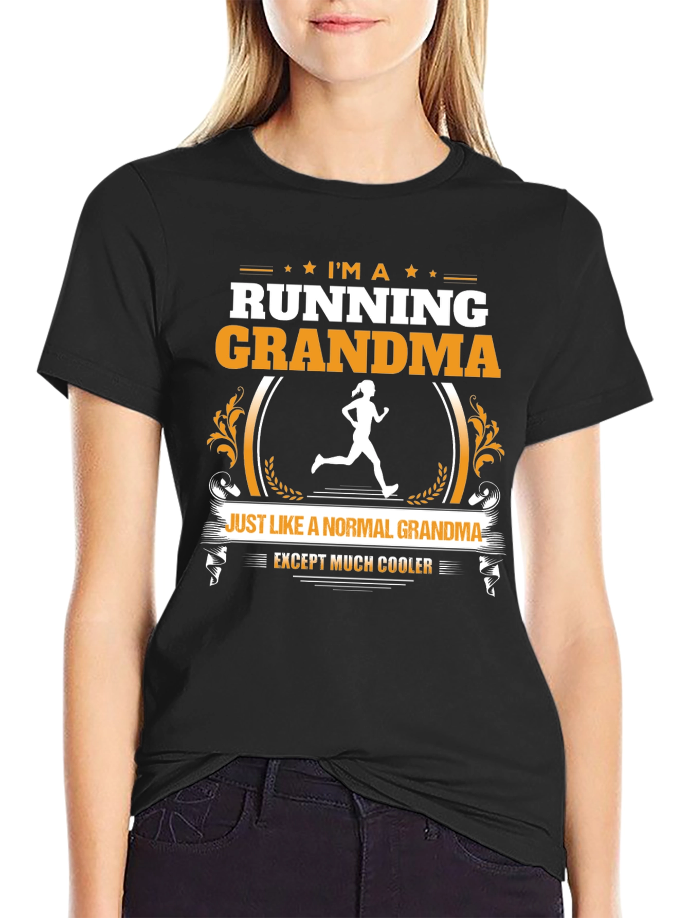 Running Grandma T-Shirt - Cool Gift Idea