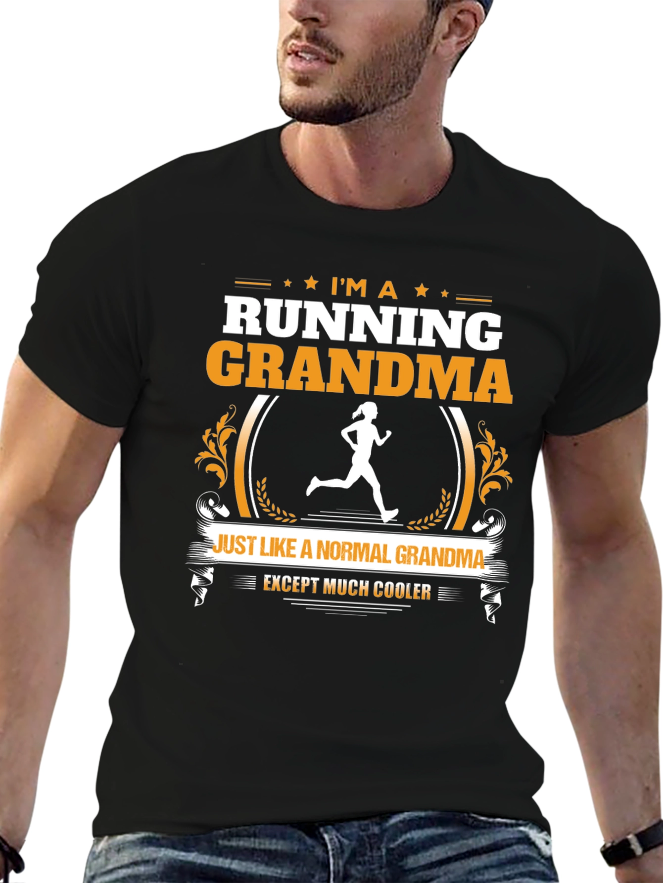 Running Grandma T-Shirt - Cool Gift Idea