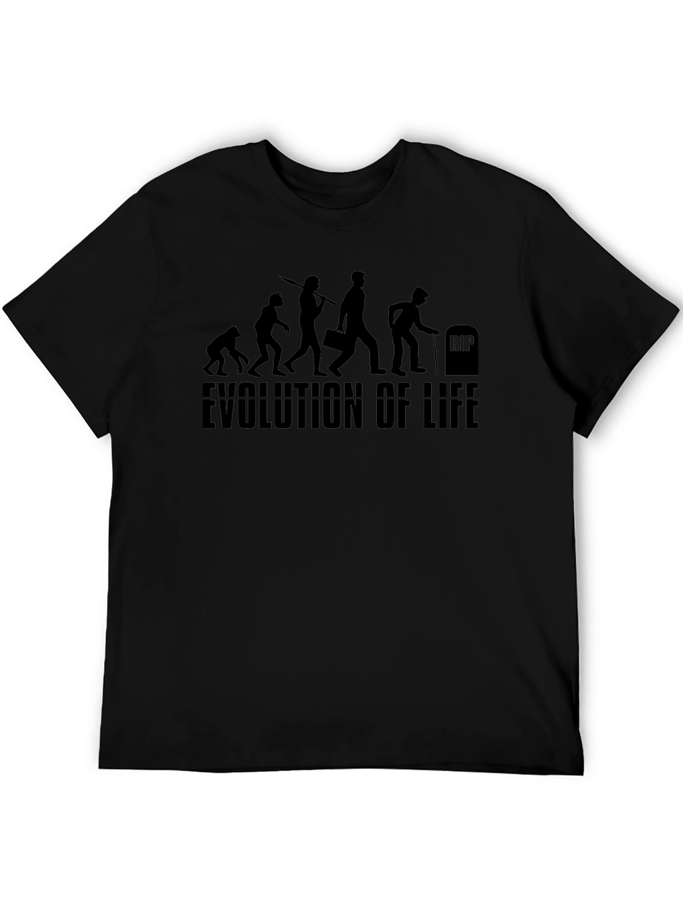 Evolution of Life T-Shirt - Humorous Graphic Tee