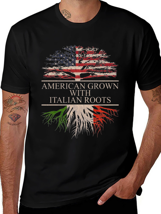 American Grown Italian Roots T-Shirt