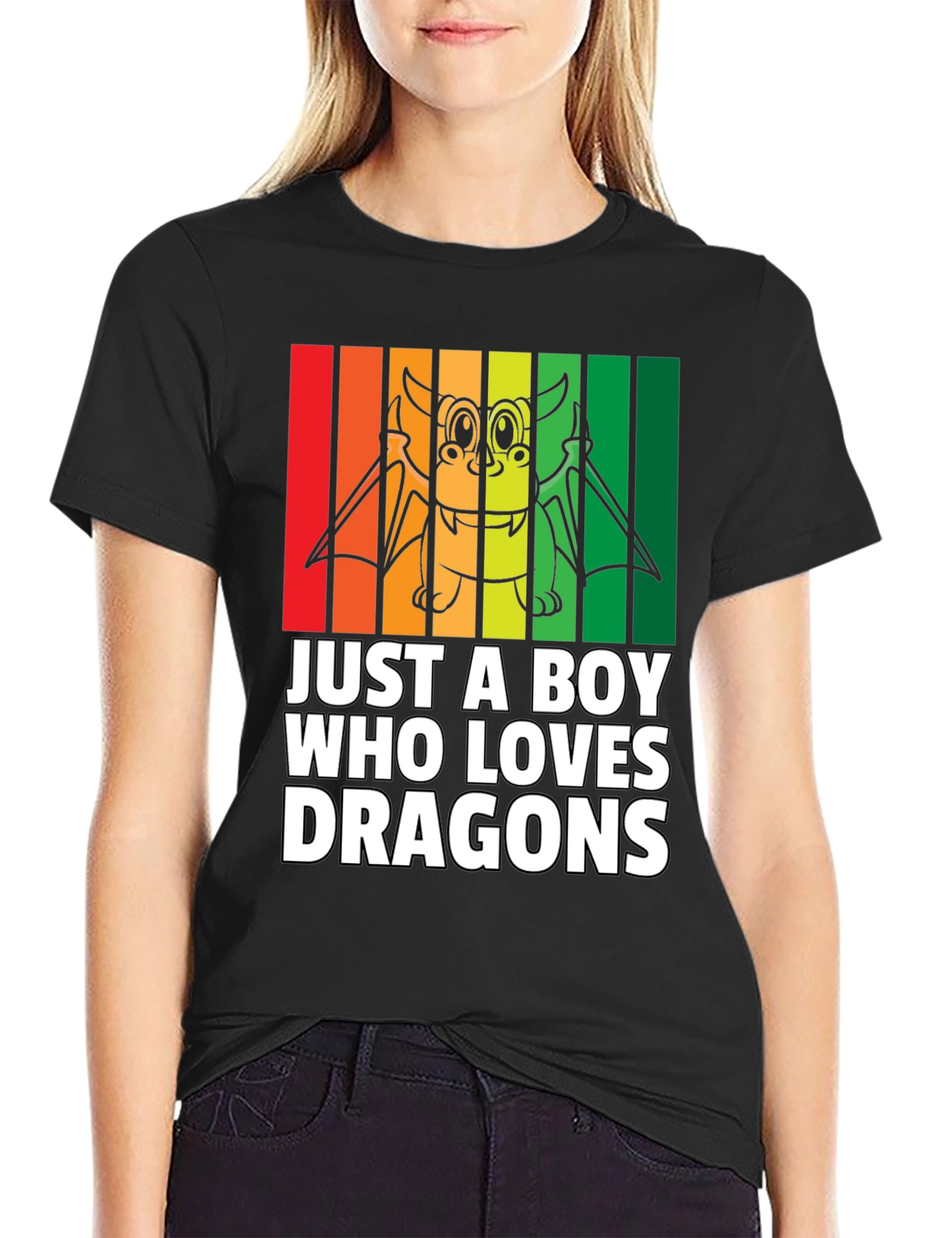 Just A Boy Who Loves Dragons T-Shirt