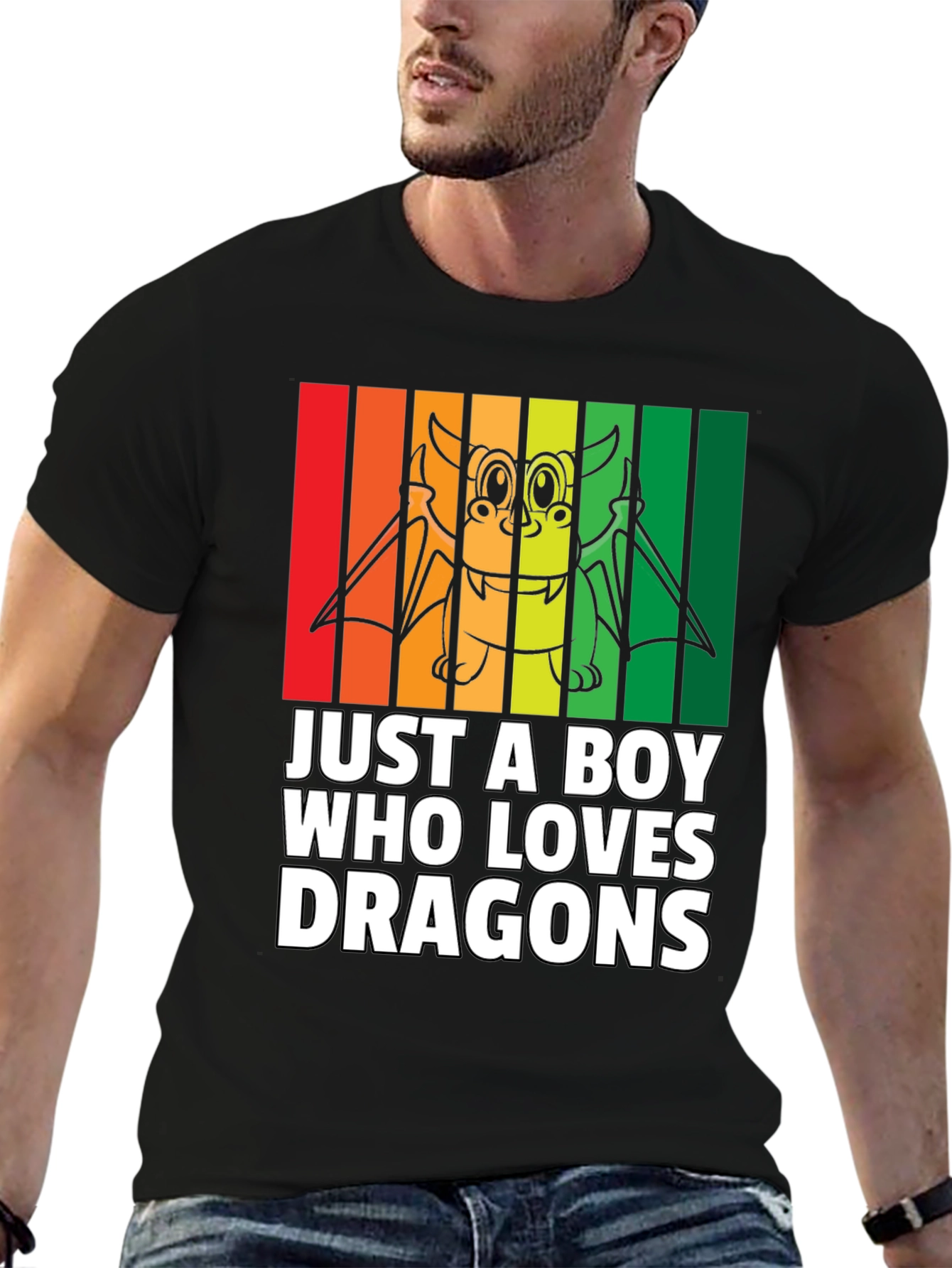 Just A Boy Who Loves Dragons T-Shirt