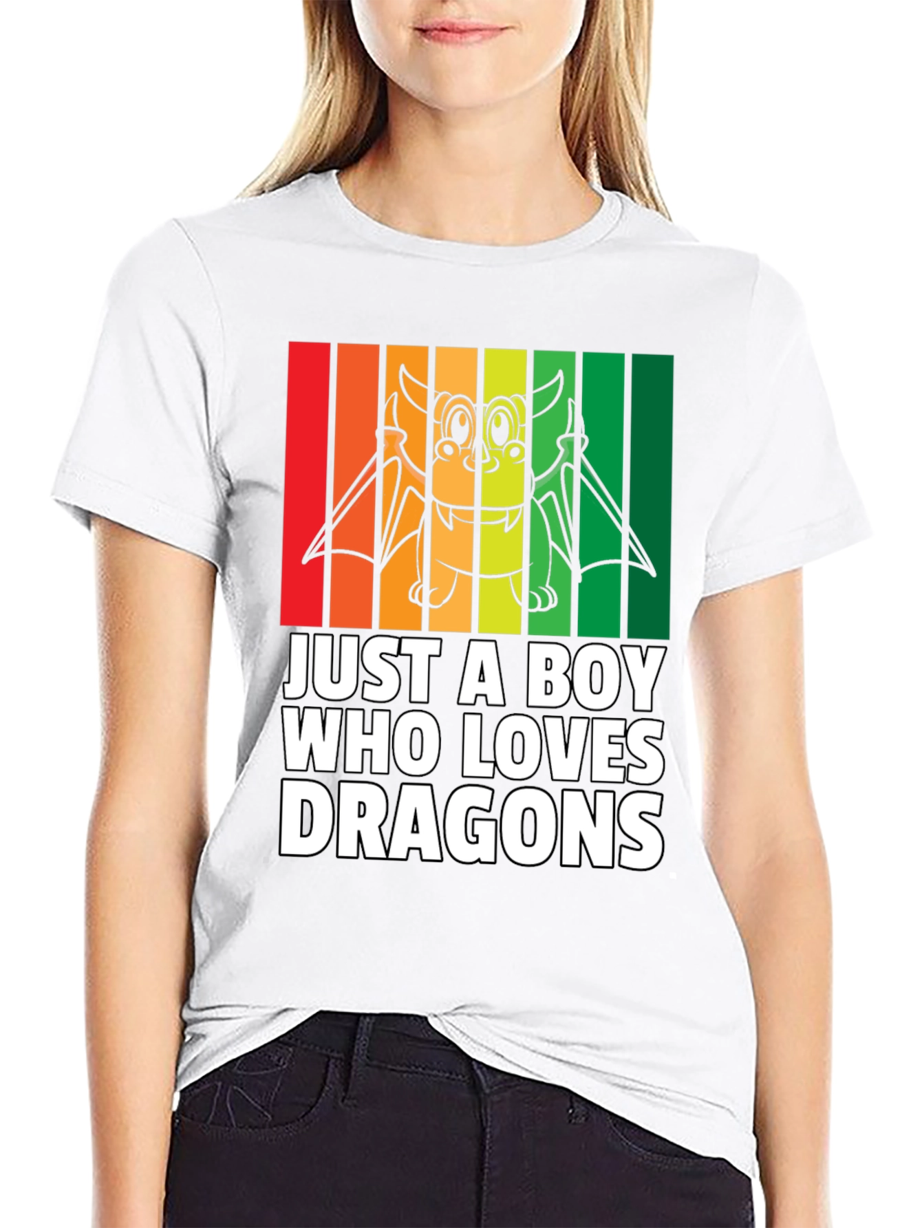 Just A Boy Who Loves Dragons T-Shirt