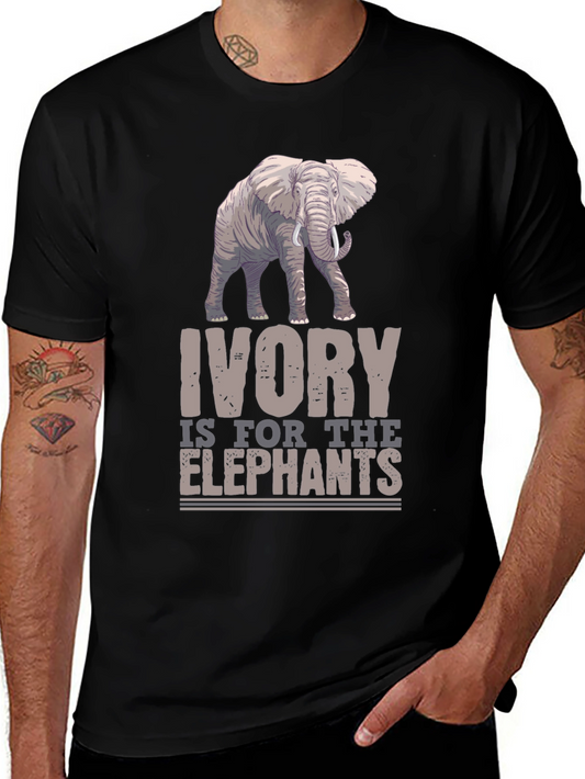 Elephant Ivory Conservation T-Shirt