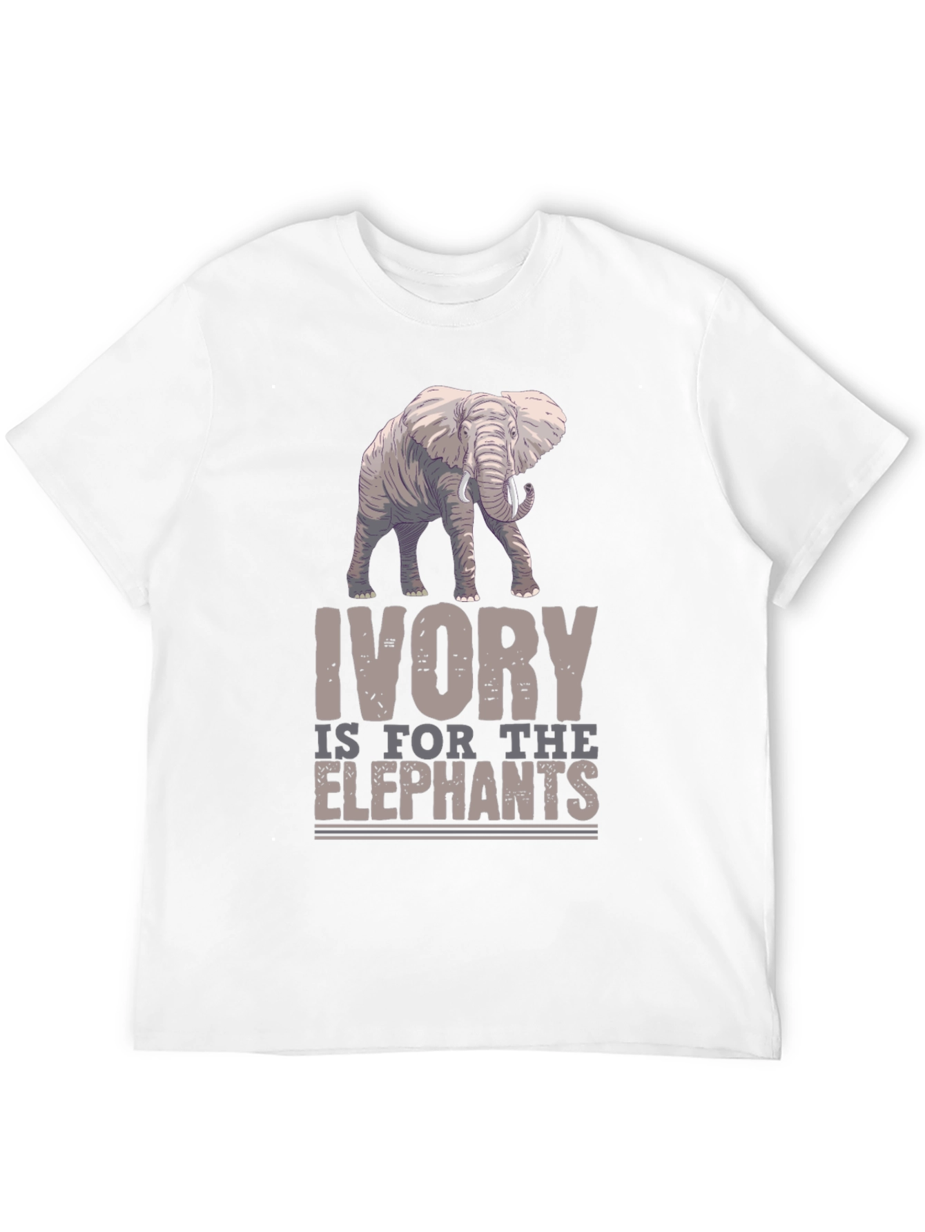 Elephant Ivory Conservation T-Shirt