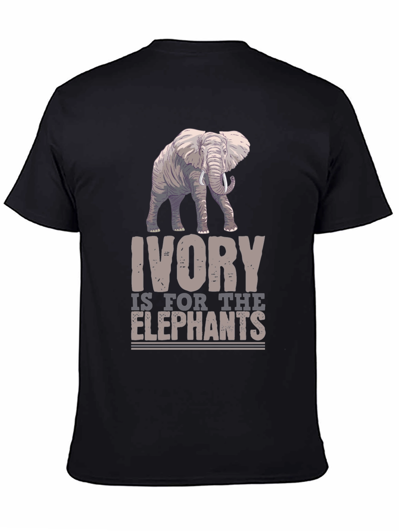 Elephant Ivory Conservation T-Shirt