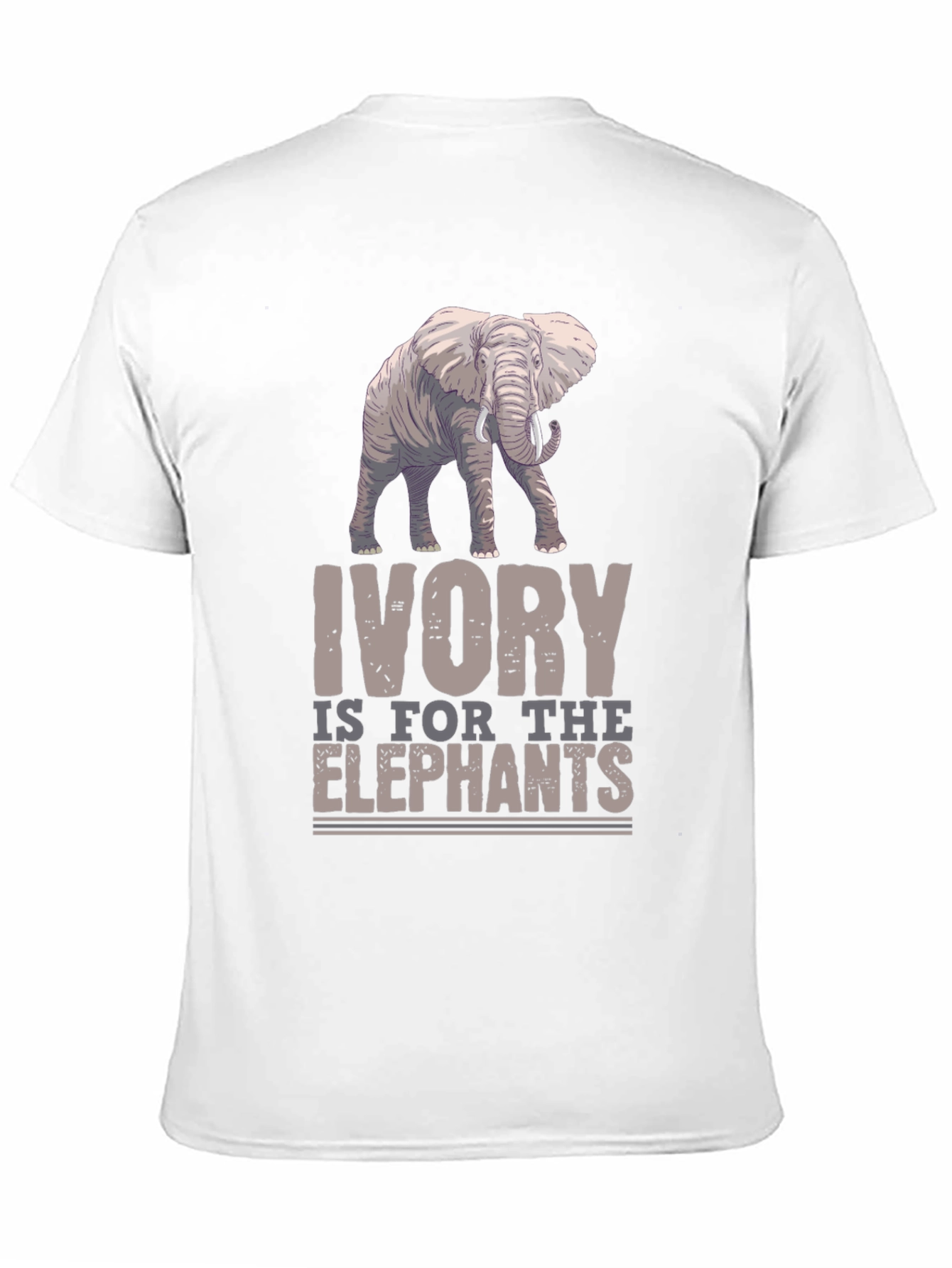 Elephant Ivory Conservation T-Shirt