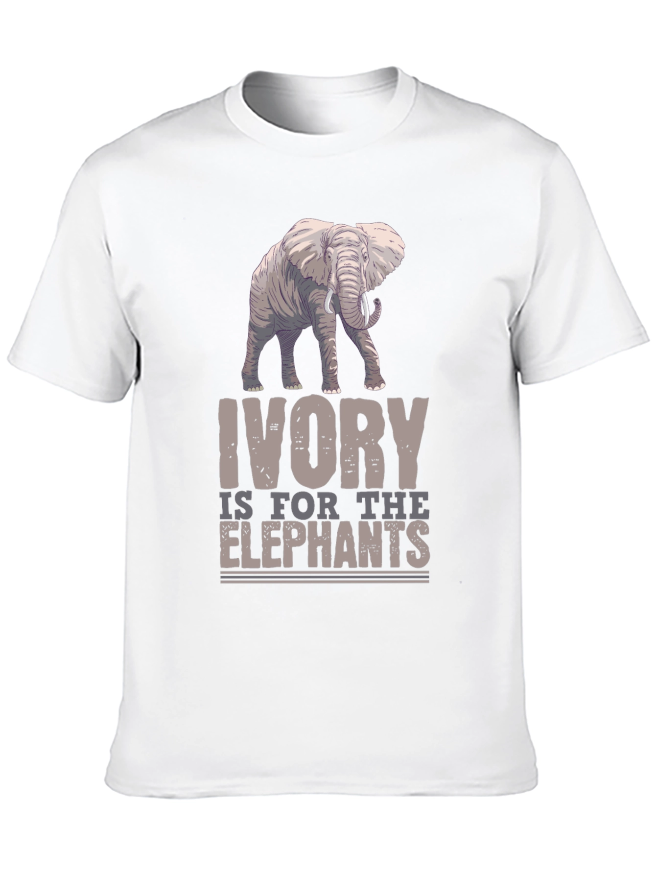 Elephant Ivory Conservation T-Shirt