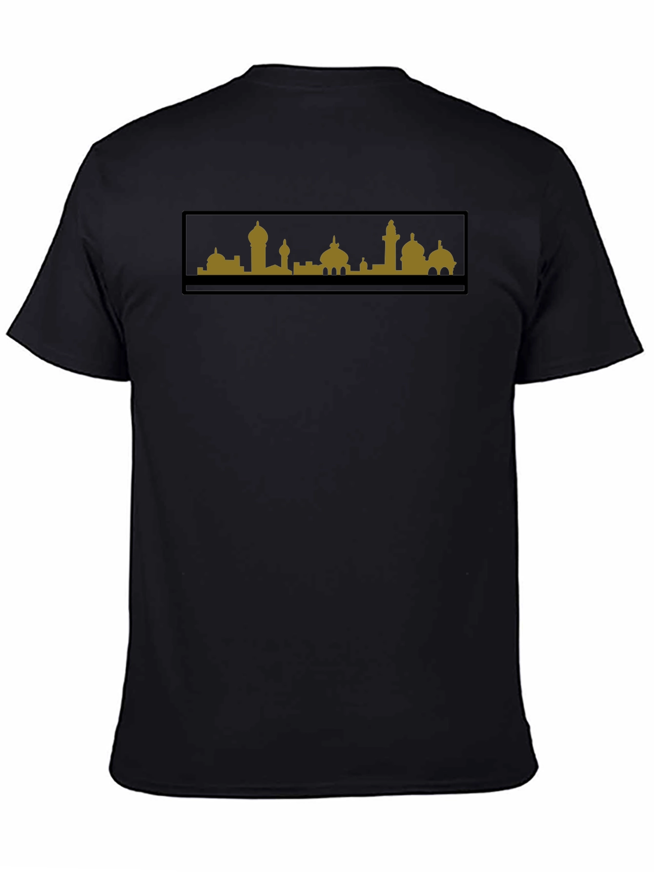 Cityscape Graphic Tee - Mens Black T-Shirt