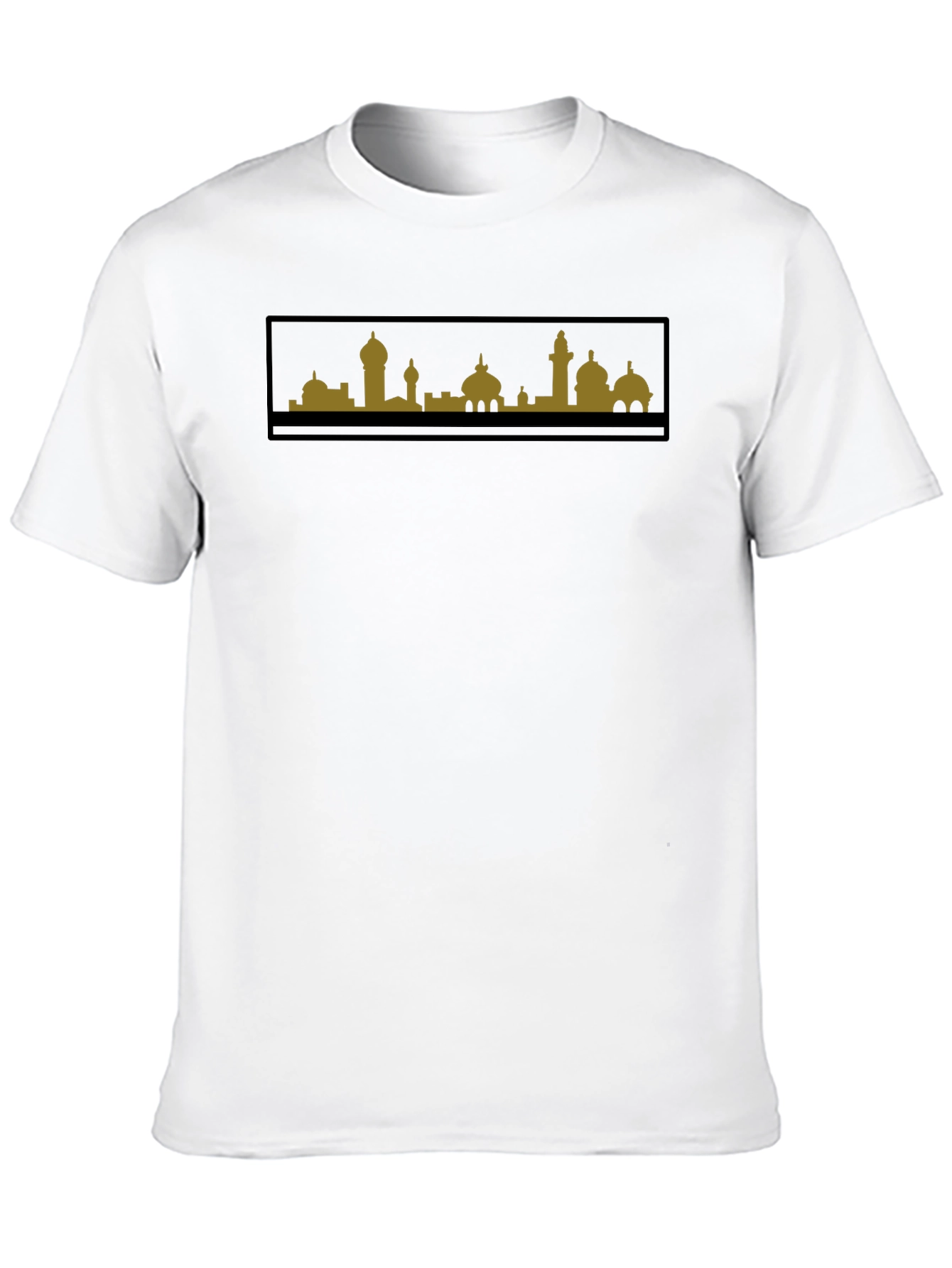 Cityscape Graphic Tee - Mens Black T-Shirt