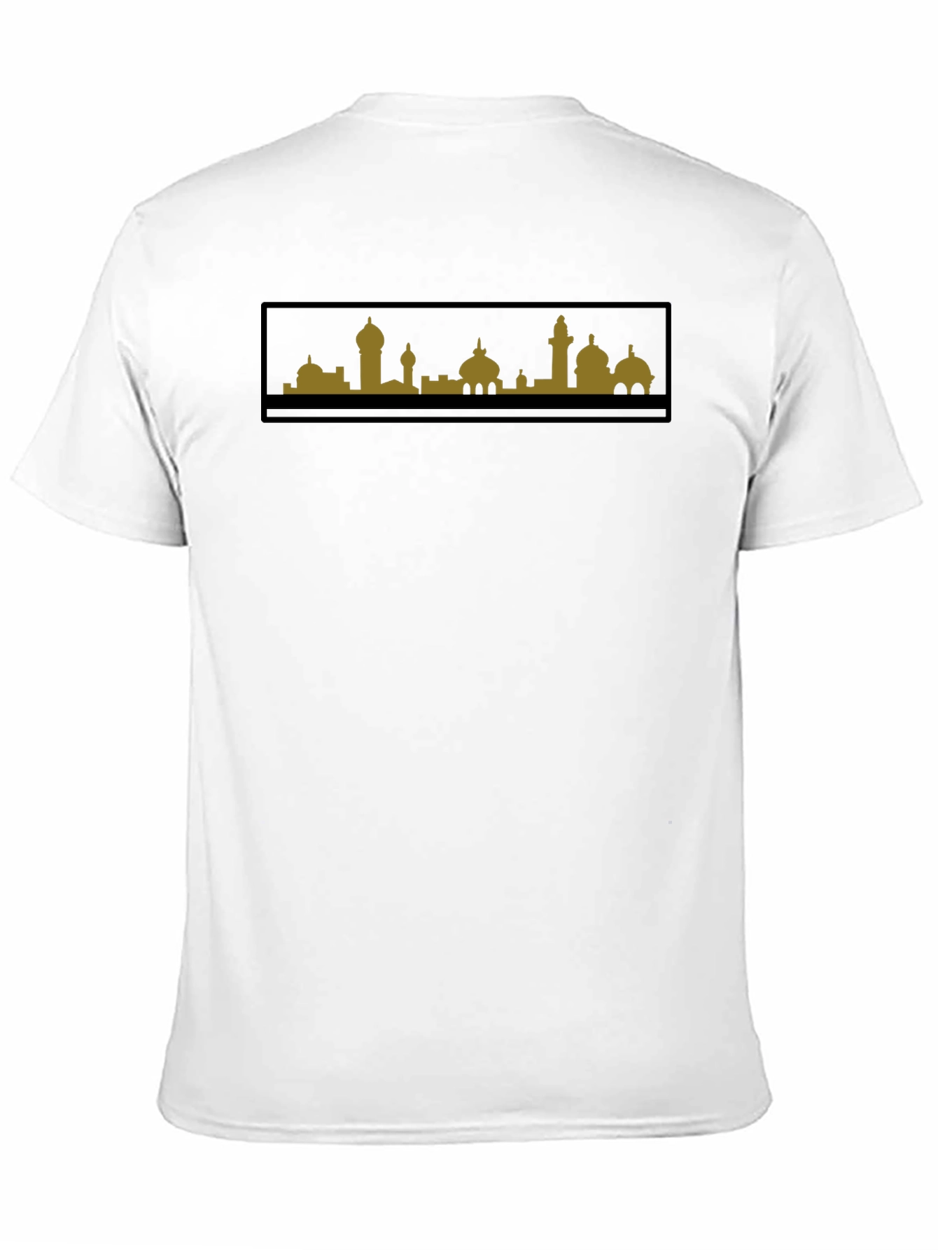 Cityscape Graphic Tee - Mens Black T-Shirt