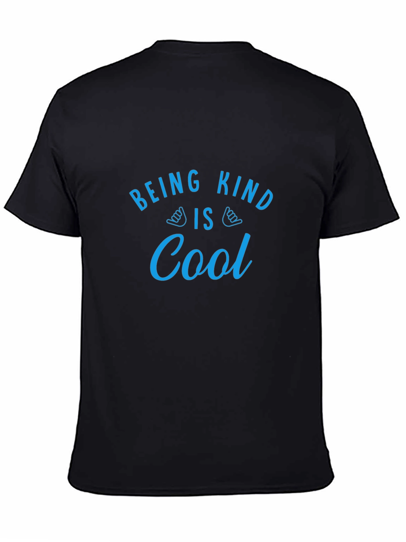 Being Kind is Cool Black Graphic Tee