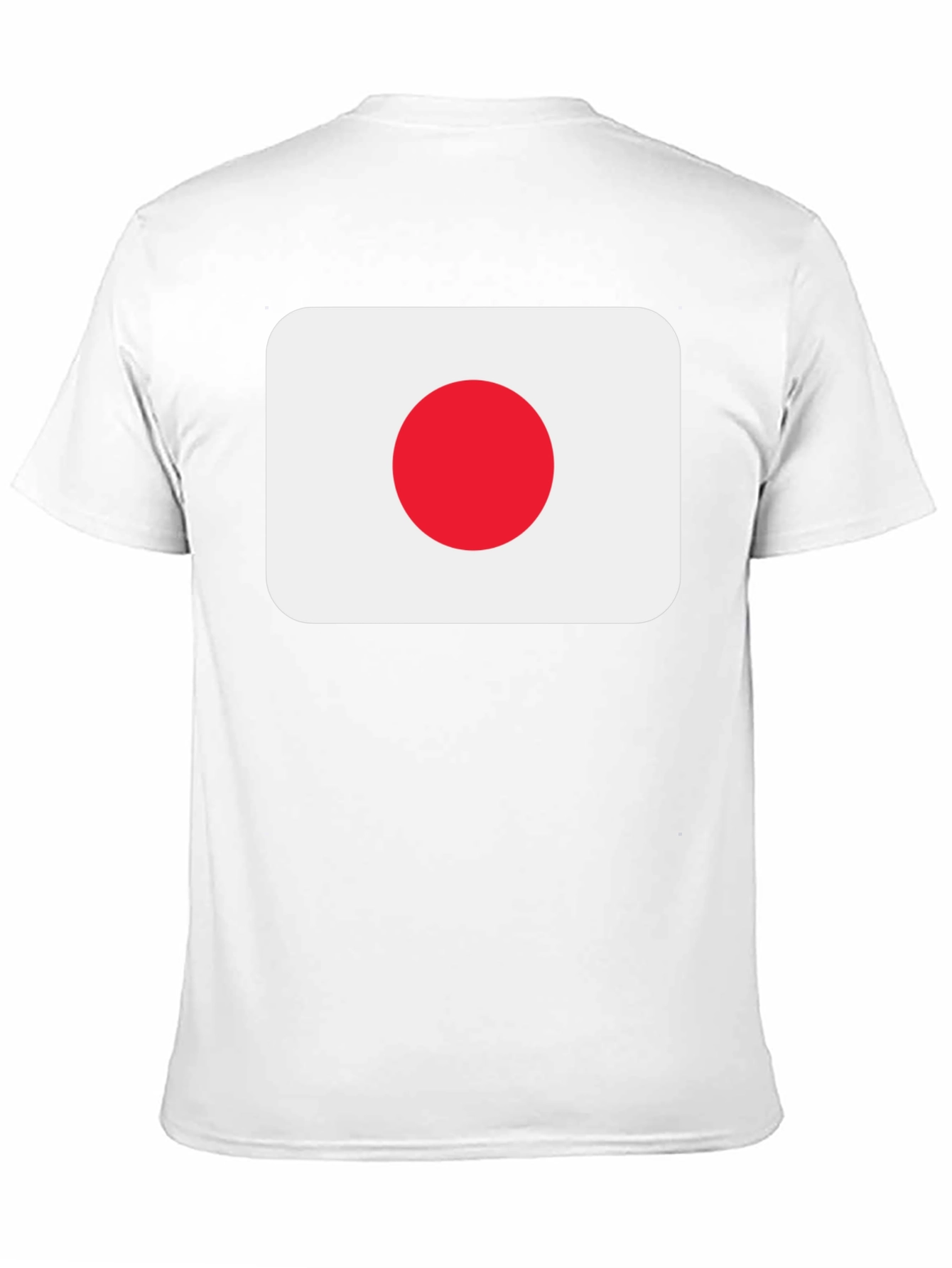 Japan Flag Black T-Shirt