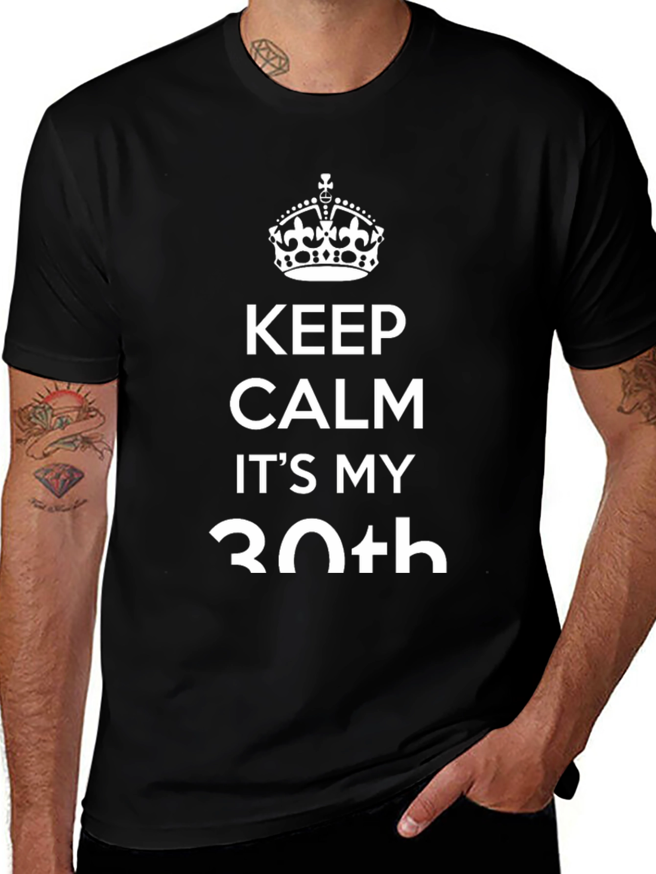 Keep Calm 30th Birthday T-Shirt