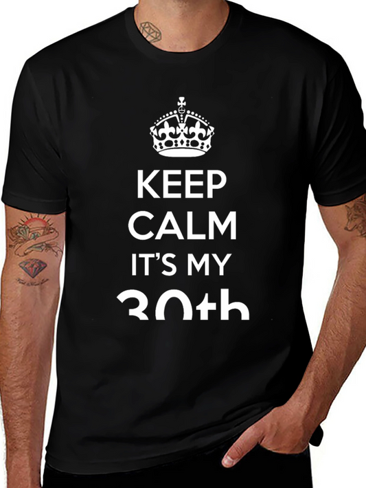 Keep Calm 30th Birthday T-Shirt
