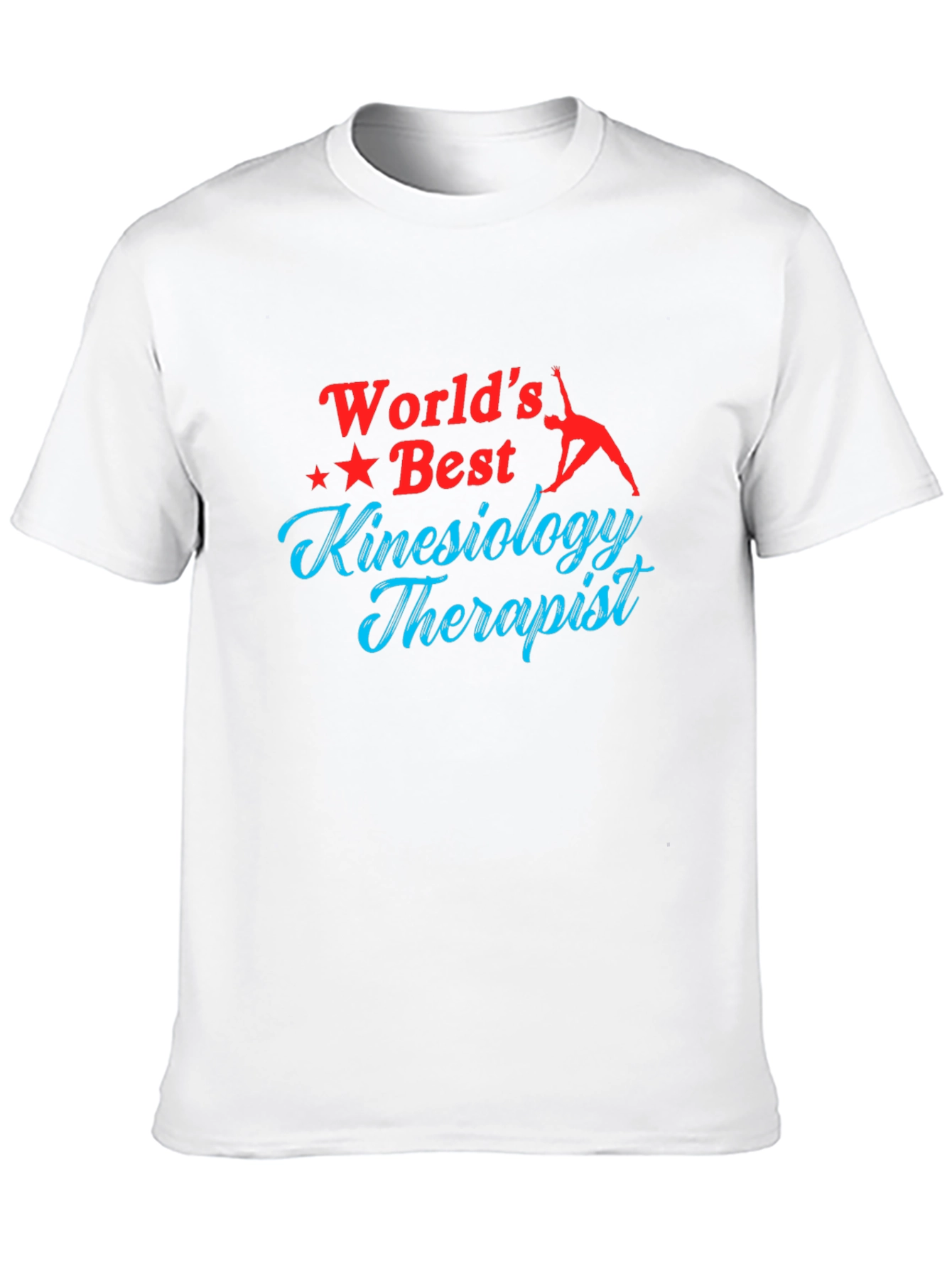 Worlds Best Kinesiology Therapist Black T-Shirt